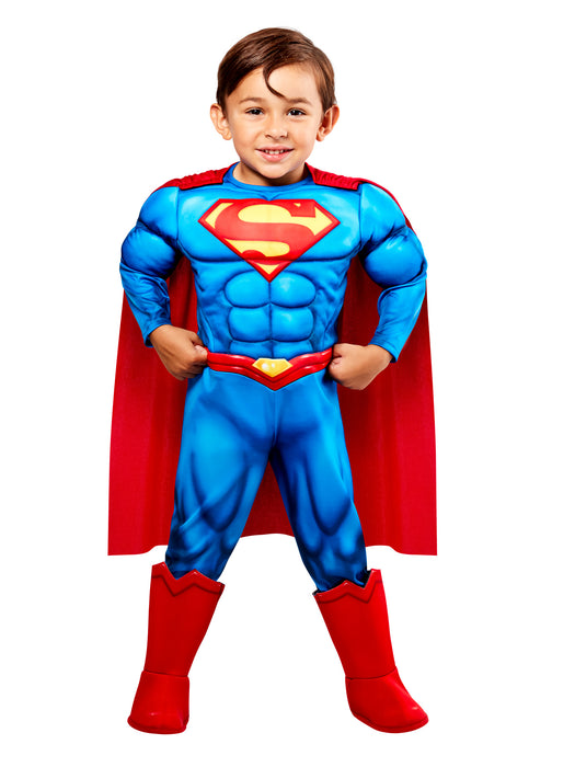 Superman Man of Steel Costume for Toddlers - costumesupercenter.com