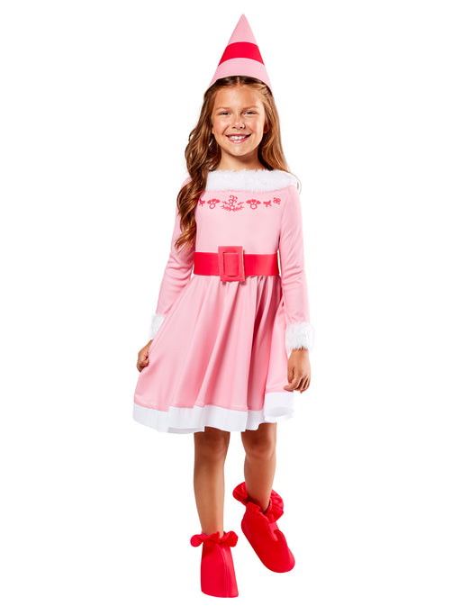 Girls' Elf Jovi Costume - costumesupercenter.com