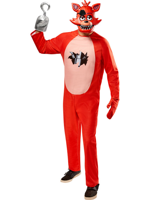 Adult Five Nights at Freddy's Movie Foxy Costume with Mask - costumesupercenter.com