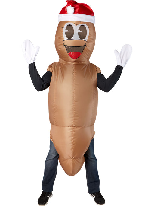 Men's South Park Mr. Hanky Christmas Poo Inflatable Costume - costumesupercenter.com