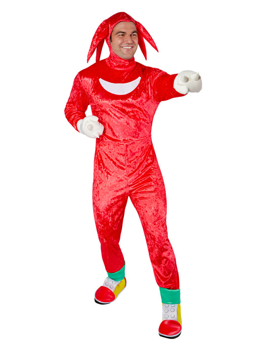 Men's Sonic The Hedgehog Knuckles Costume - costumesupercenter.com