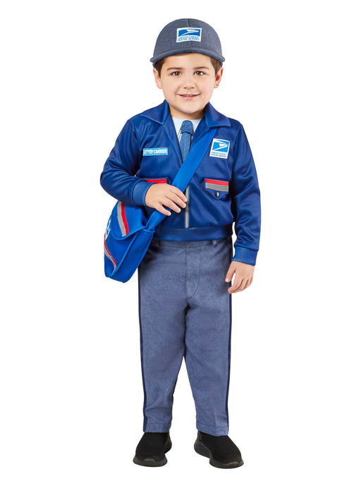 USPS Letter Carrier Costume for Toddlers - costumesupercenter.com