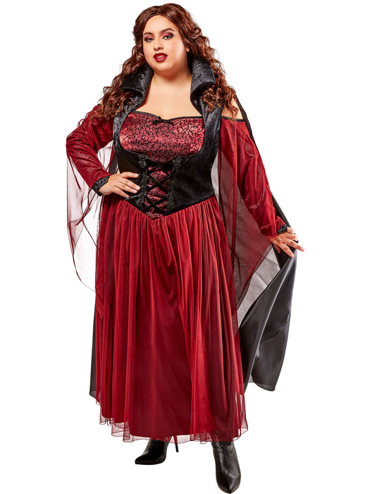 Women's Plus Size Vampiress Costume - costumesupercenter.com