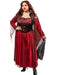 Women's Plus Size Vampiress Costume - costumesupercenter.com