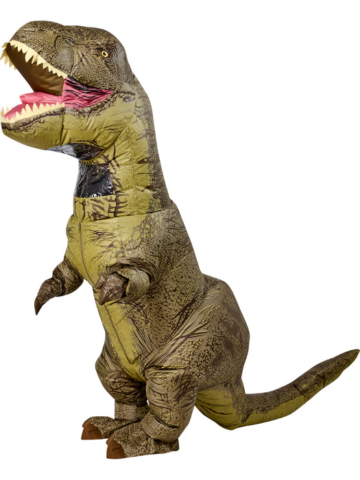 Teen Jurassic World T-Rex Inflatable Costume - costumesupercenter.com