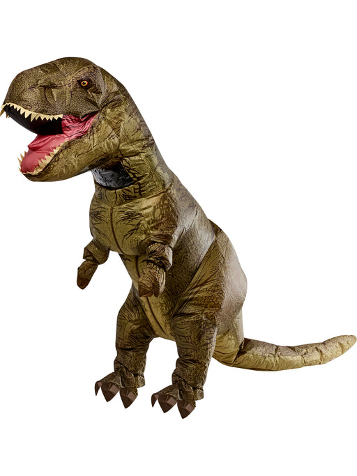 Adult Jurassic World T-Rex Inflatable Costume - costumesupercenter.com