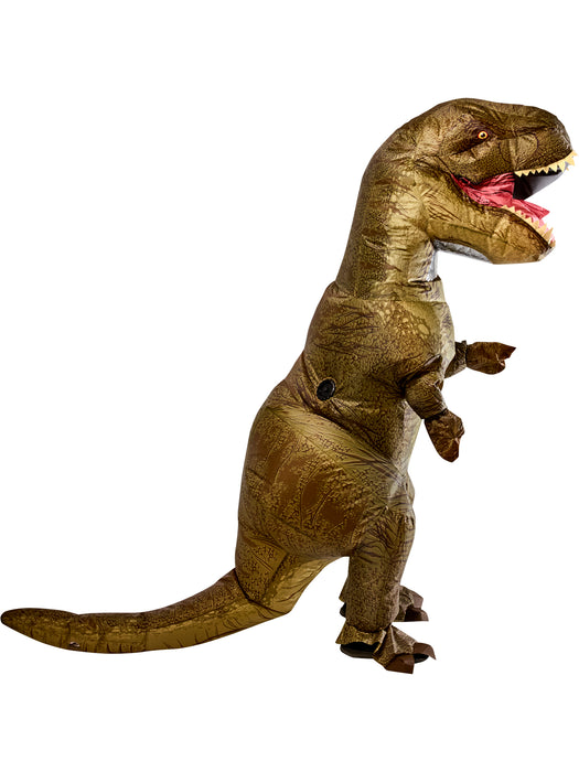 Adult Jurassic World T-Rex Inflatable Costume - costumesupercenter.com