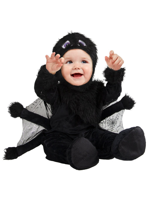 Silly Black Spider Costume for Infants - costumesupercenter.com