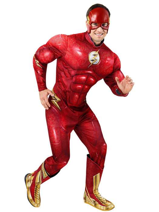 Men's DC Comics The Flash Half Mask - costumesupercenter.com