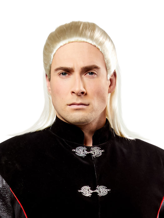 Men's House of the Dragon Daemon Targaryen Blonde Wig - costumesupercenter.com