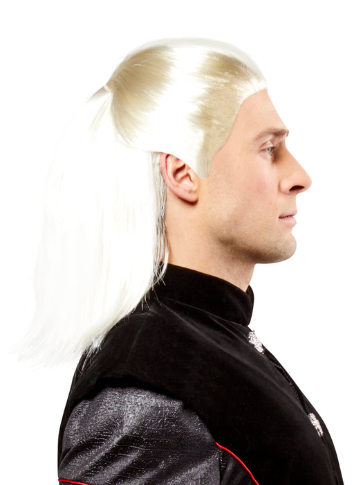 Men's House of the Dragon Daemon Targaryen Blonde Wig - costumesupercenter.com