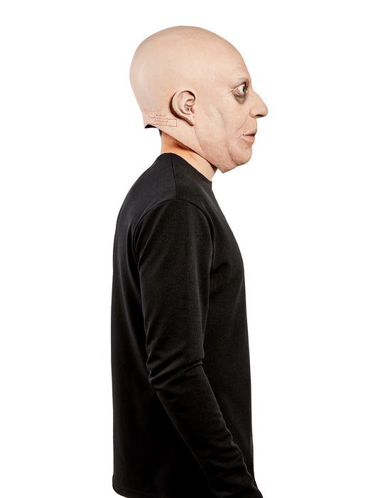 Men's The Addam's Family Uncle Fester Overhead Latex Mask - Deluxe - costumesupercenter.com