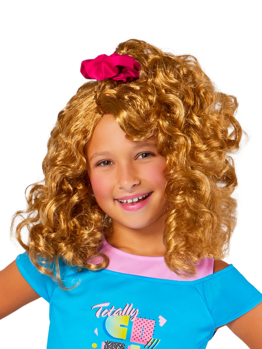 Girls' American Girl Courtney Moore Blonde Curly Wig - costumesupercenter.com