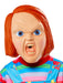 Men's Child's Play 2 Chucky Half Mask - costumesupercenter.com