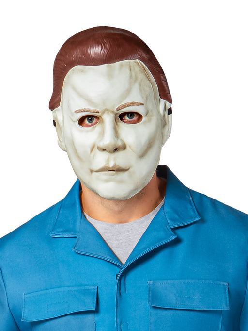 Men's Halloween 2 Michael Myers Half Vacuform Mask - costumesupercenter.com