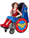 DC Comics Wonder Woman Wheelchair Cover - costumesupercenter.com