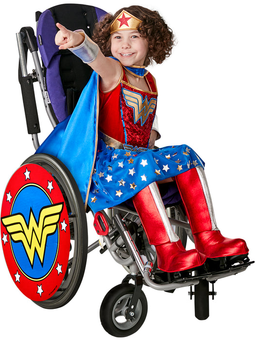 DC Comics Wonder Woman Wheelchair Cover - costumesupercenter.com