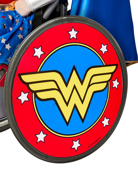 DC Comics Wonder Woman Wheelchair Cover - costumesupercenter.com