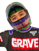 Kids' Monster Jam Grave Digger Half Mask - costumesupercenter.com