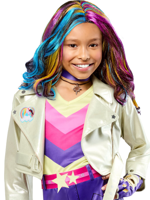 Girls' Unicorn Academy Sophia Mendoza Wig - costumesupercenter.com