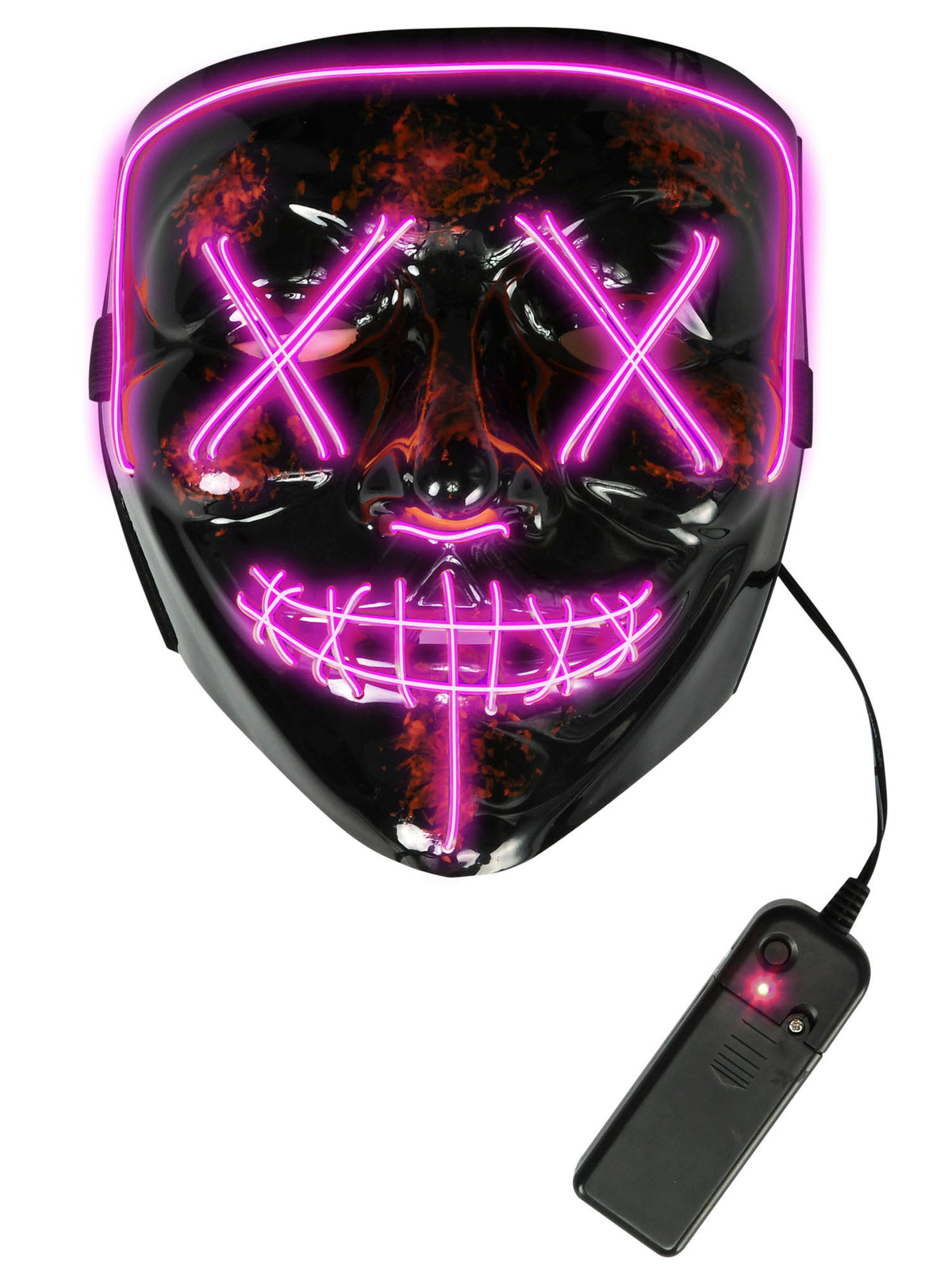 LED Pink Mask — Costume Super Center