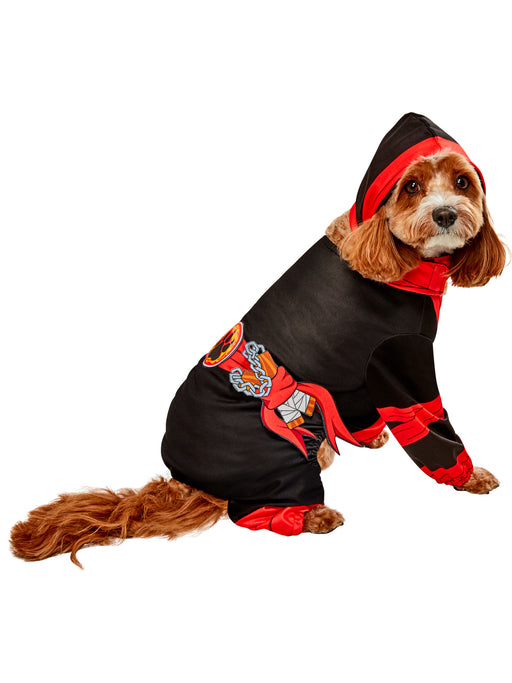Red Ninja Pet Costume - costumesupercenter.com