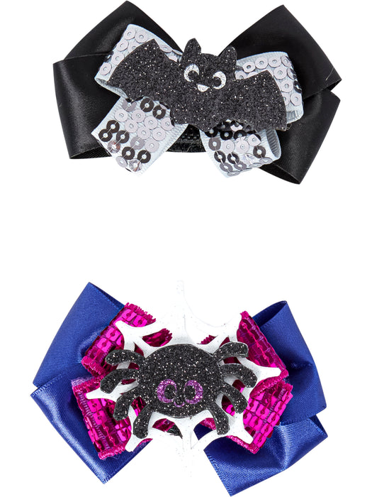 Spider and Bat Interchangeable Pet Collar Set - costumesupercenter.com