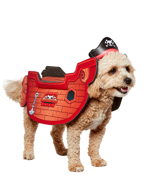 Pirate Ship Pet Costume - costumesupercenter.com