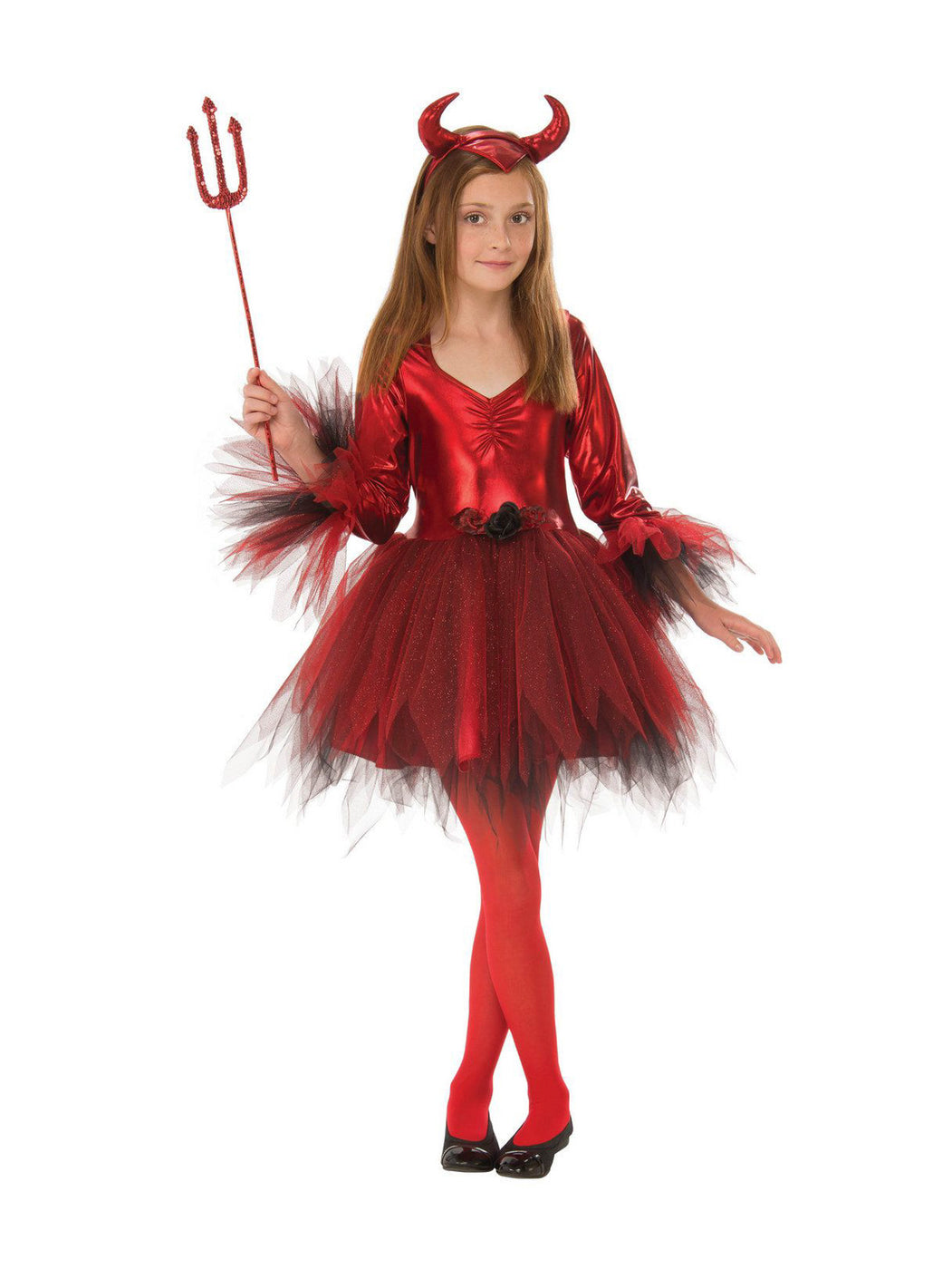 Girls Classic Devil Costume — Costume Super Center