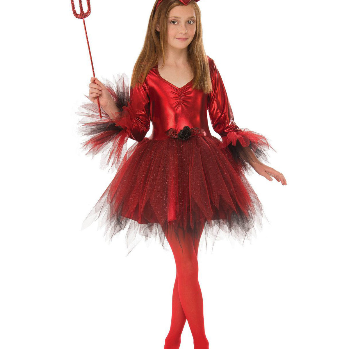 Girls Classic Devil Costume — Costume Super Center