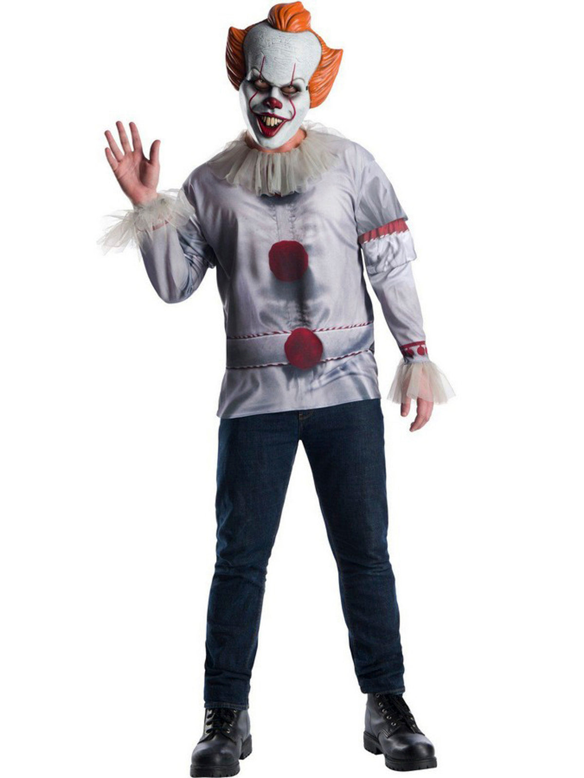 IT Pennywise Costume Top Adult — Costume Super Center