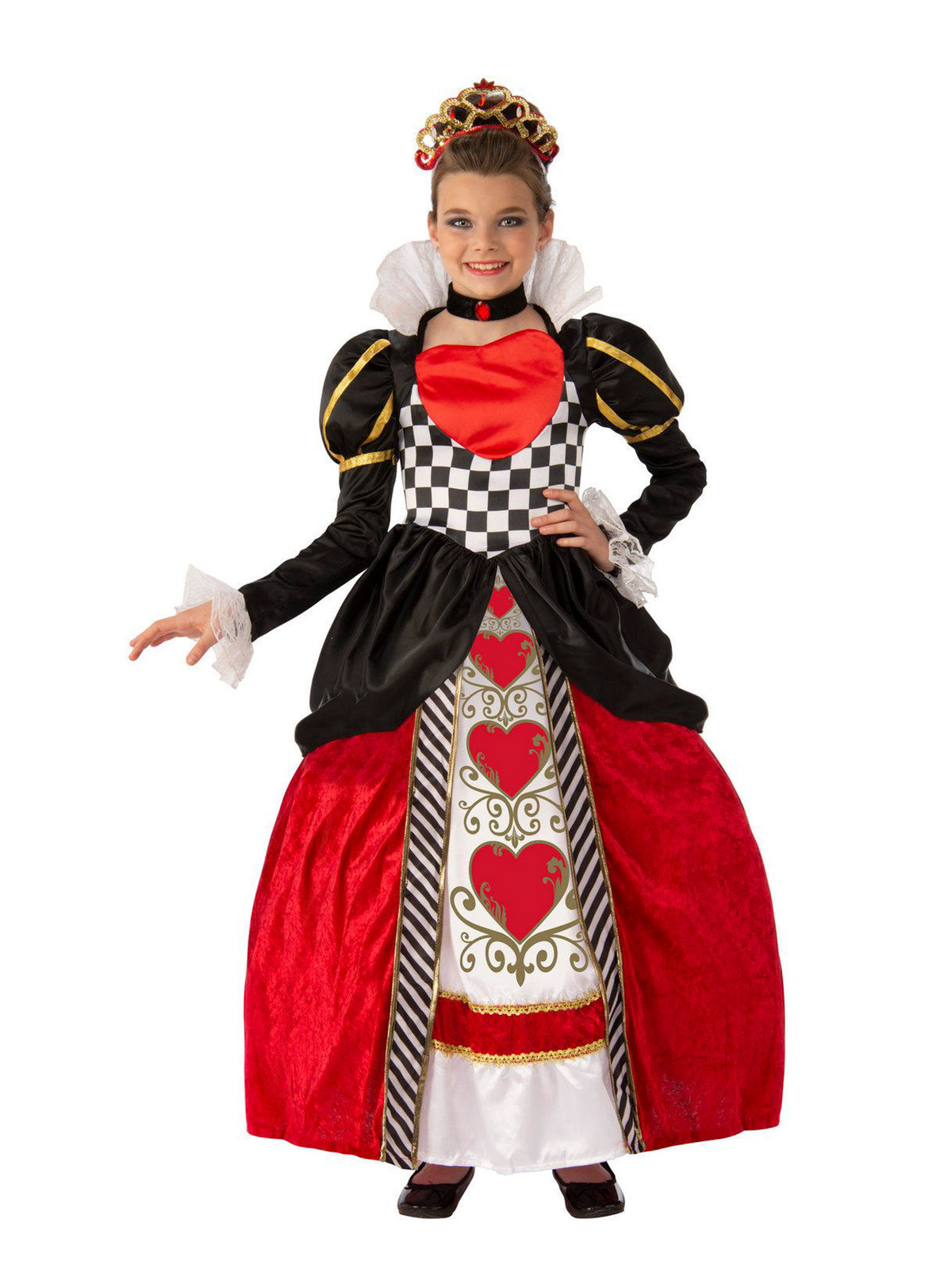 Elite Red Queen Child Costume — Costume Super Center