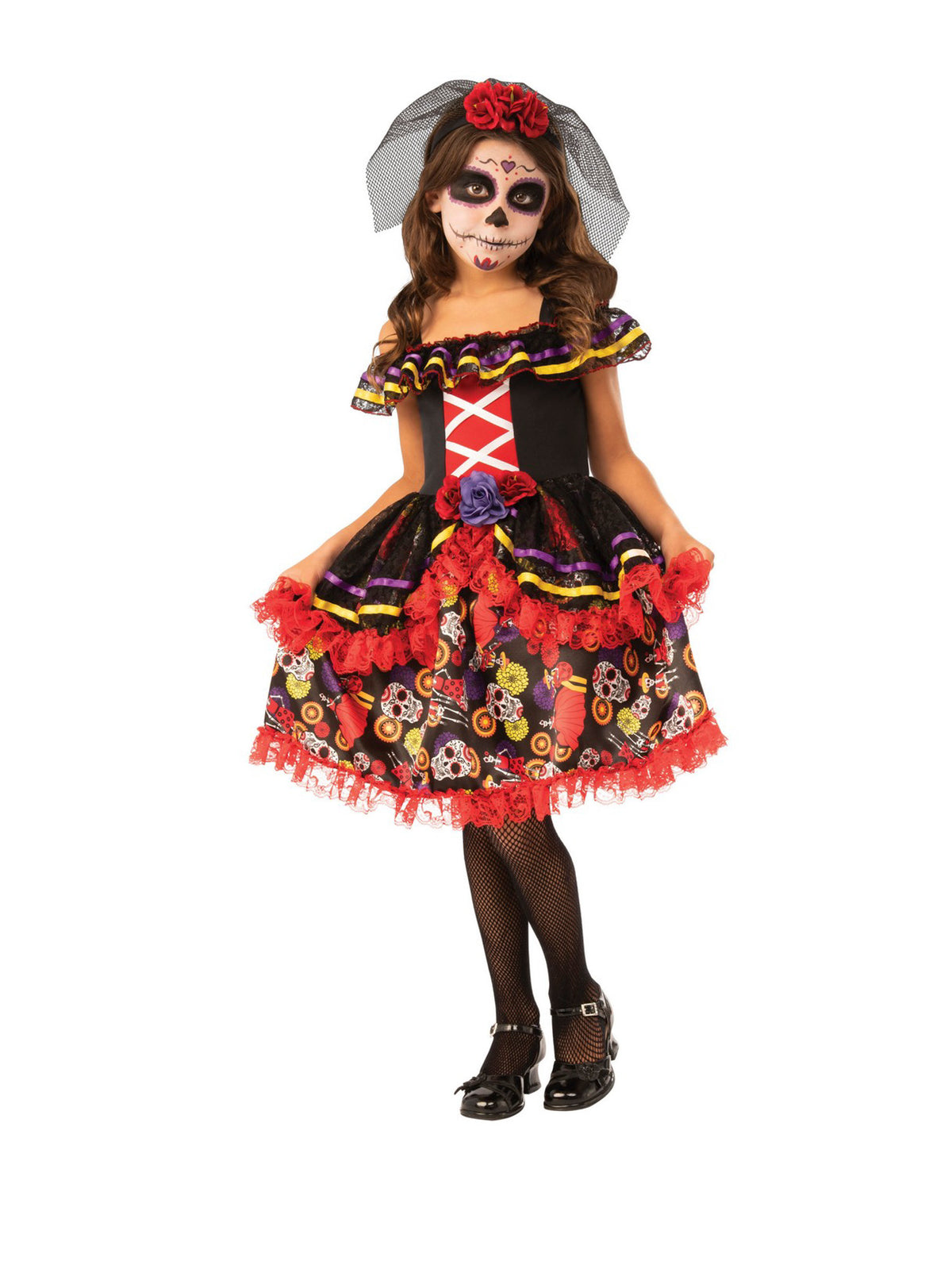 Day Of The Dead Costume For Boys — Costume Super Center