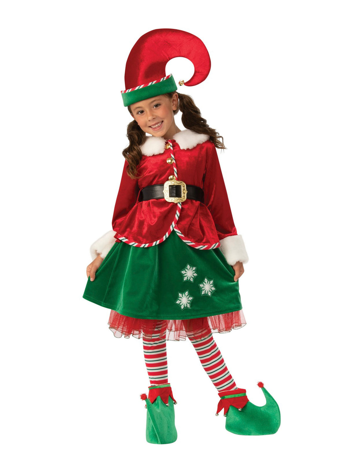 Girls Elf Girl Costume — Costume Super Center