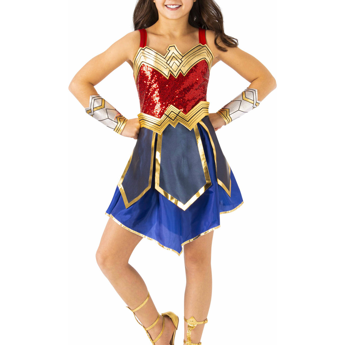 Deluxe Wonder Woman WW2 Movie Costume for Child — Costume Super Center