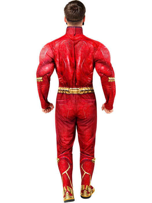 The Flash: Flash Adult Deluxe Costume - costumesupercenter.com