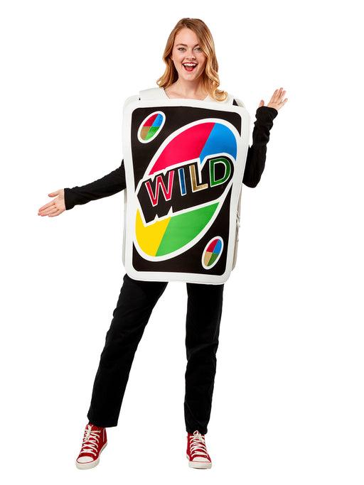 Adult Mattel Games Uno Costume - costumesupercenter.com