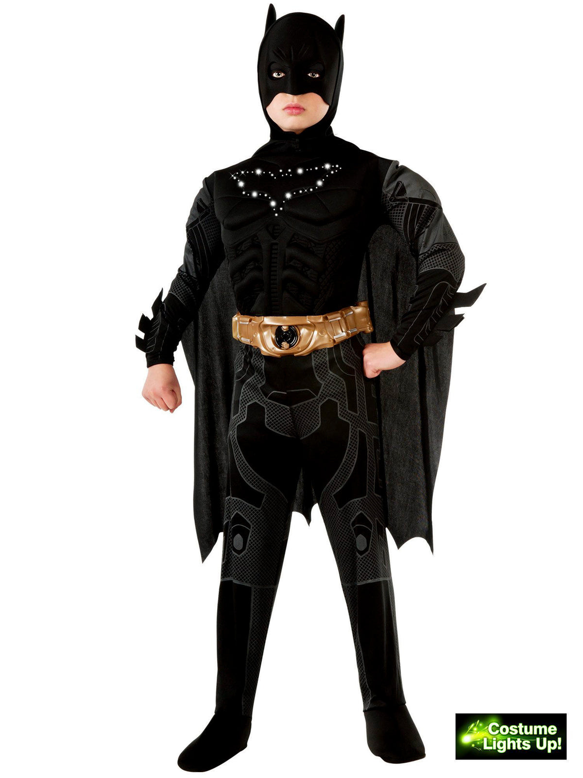 Boys Light-Up Batman Costume — Costume Super Center