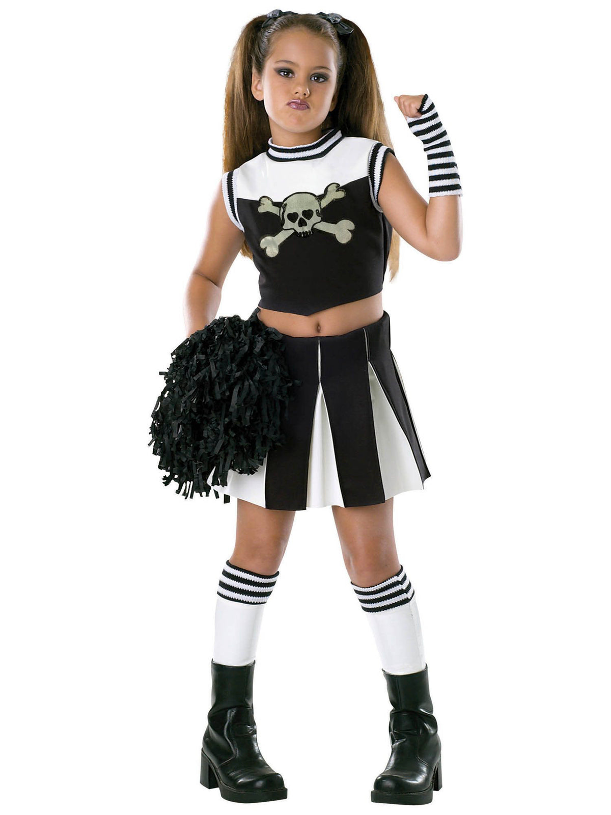 Girls Bad Spirit Cheerleader Costume — Costume Super Center