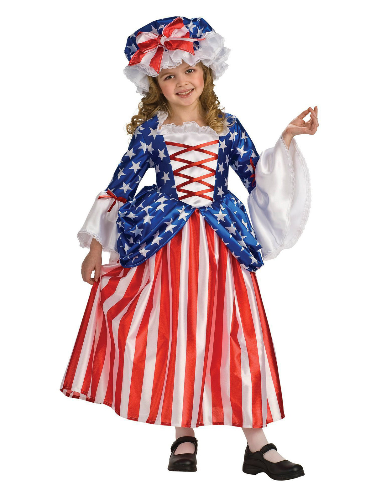 Girls 4th of July American Flag Leggings Pants /Kids Tights