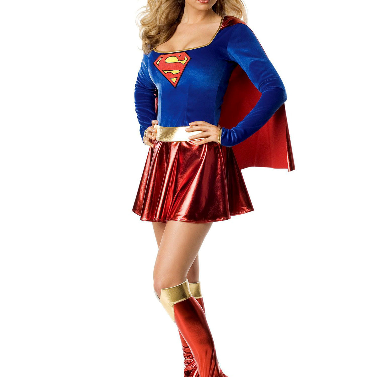 Supergirl Deluxe Adult Costume — Costume Super Center 7988