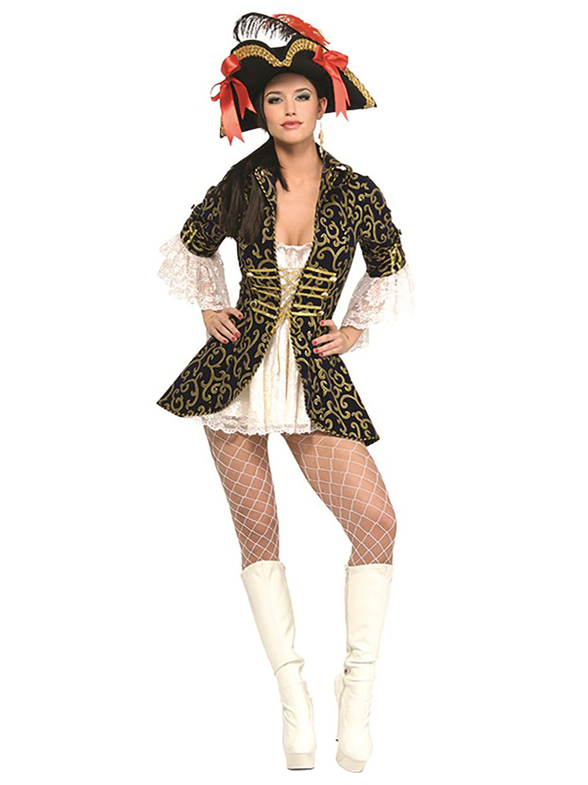 Womens Sexy Pirate Queen Costume — Costume Super Center 7940