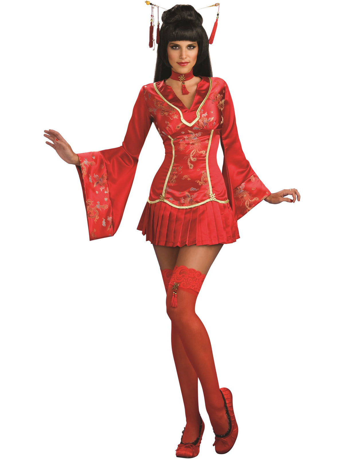 Womens Sexy Red Ginger Costume — Costume Super Center